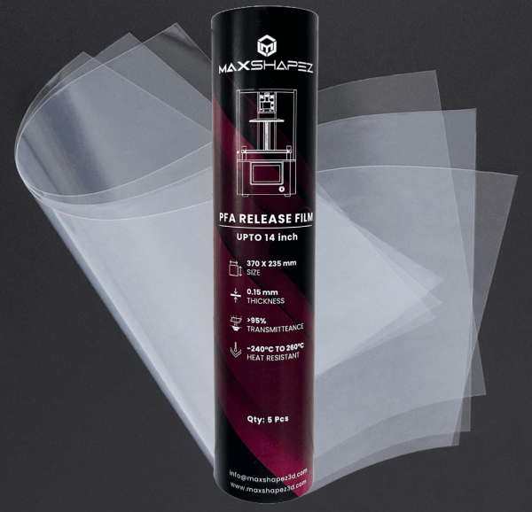 PFA Release film – upto 14inch – 370 x 235 mm (5 Pcs)